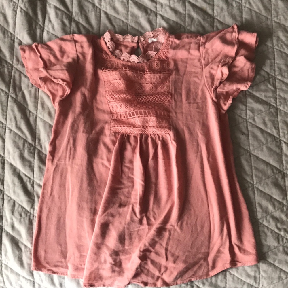 Blu Pepper flowy blouse